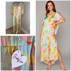 Buddy Love Silky Maxi Sunny Love Dress Maxi Women’s Small